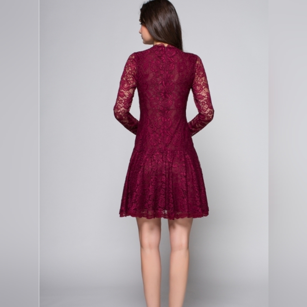 Free PeopleWomen's Red All Yours Mini Dress - Picture 2 of 7